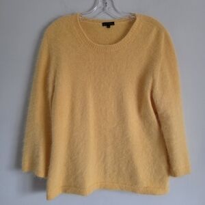 ESCADA | Angora Sweater Yellow Yolk Sz XL